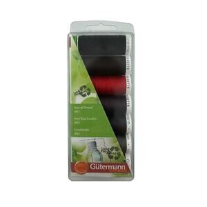 Gütermann Creativ Multi Pack Sew All Thread Color 9999 Dark Set of 7